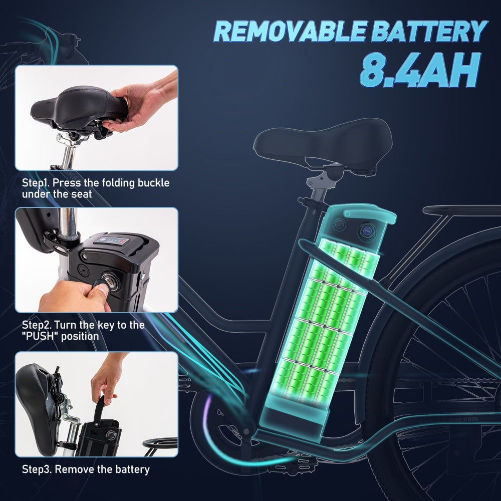 removable battery ebike
