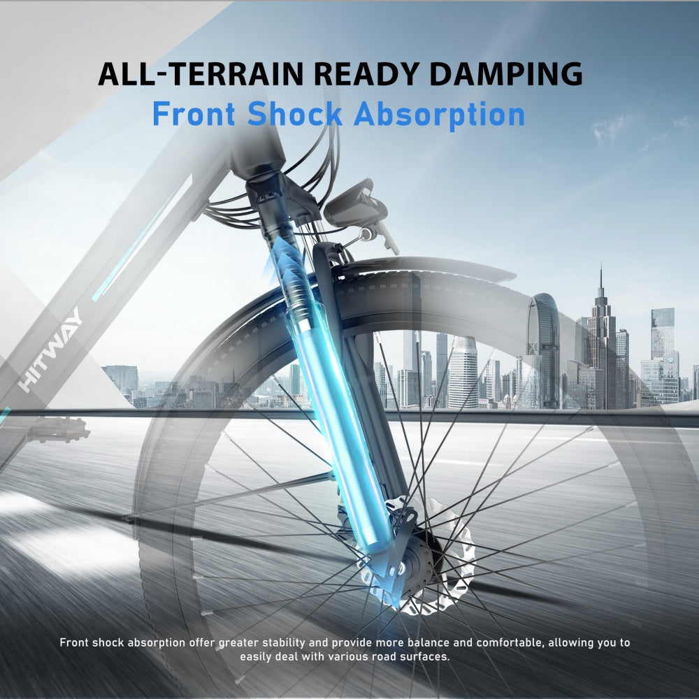 all terrain ready damping ebike