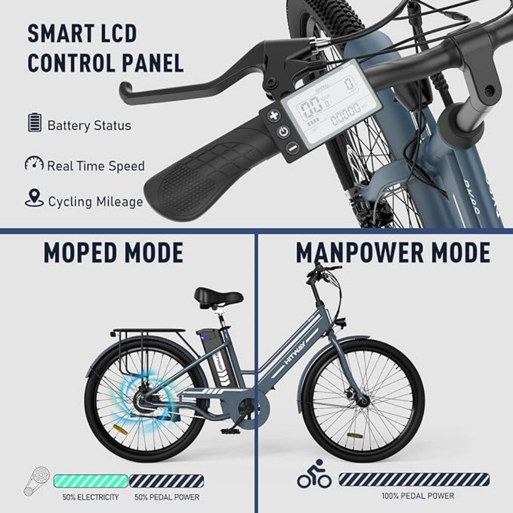 smart lcd control panel ebike