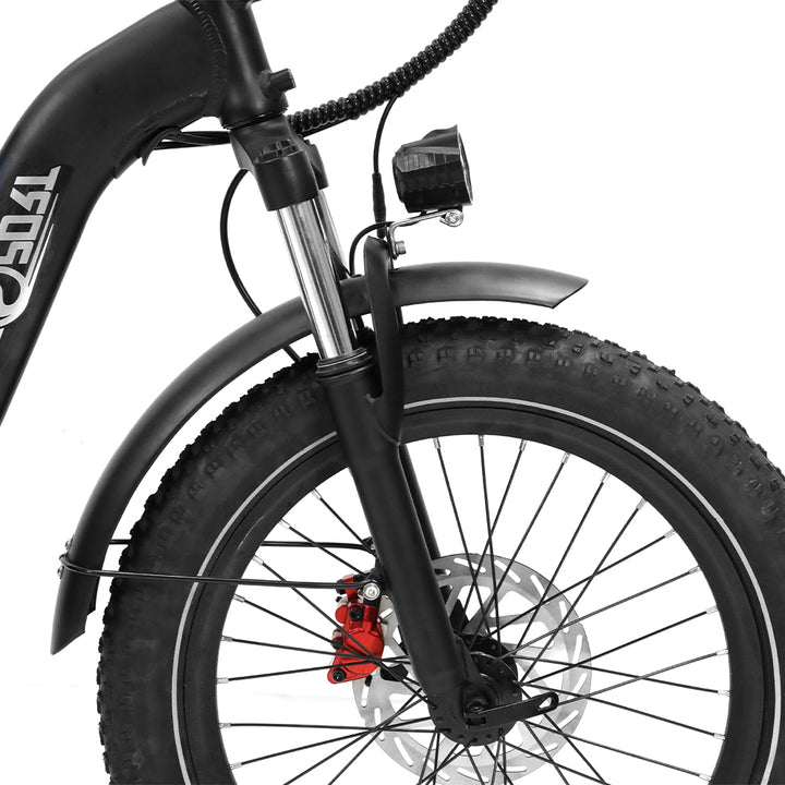 "DUO OT30 Electric Trike with robust 500W motor, 3-wheel stability and foldable design for urban commuting and cargo transportation."