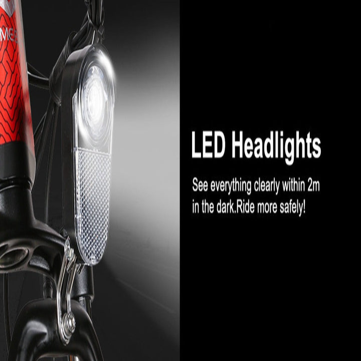 "High-performance SAM XD26-II electric mountain bike with adjustable suspension and 750W motor."