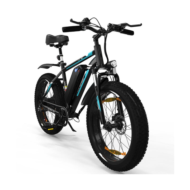 Electric bike on a white background