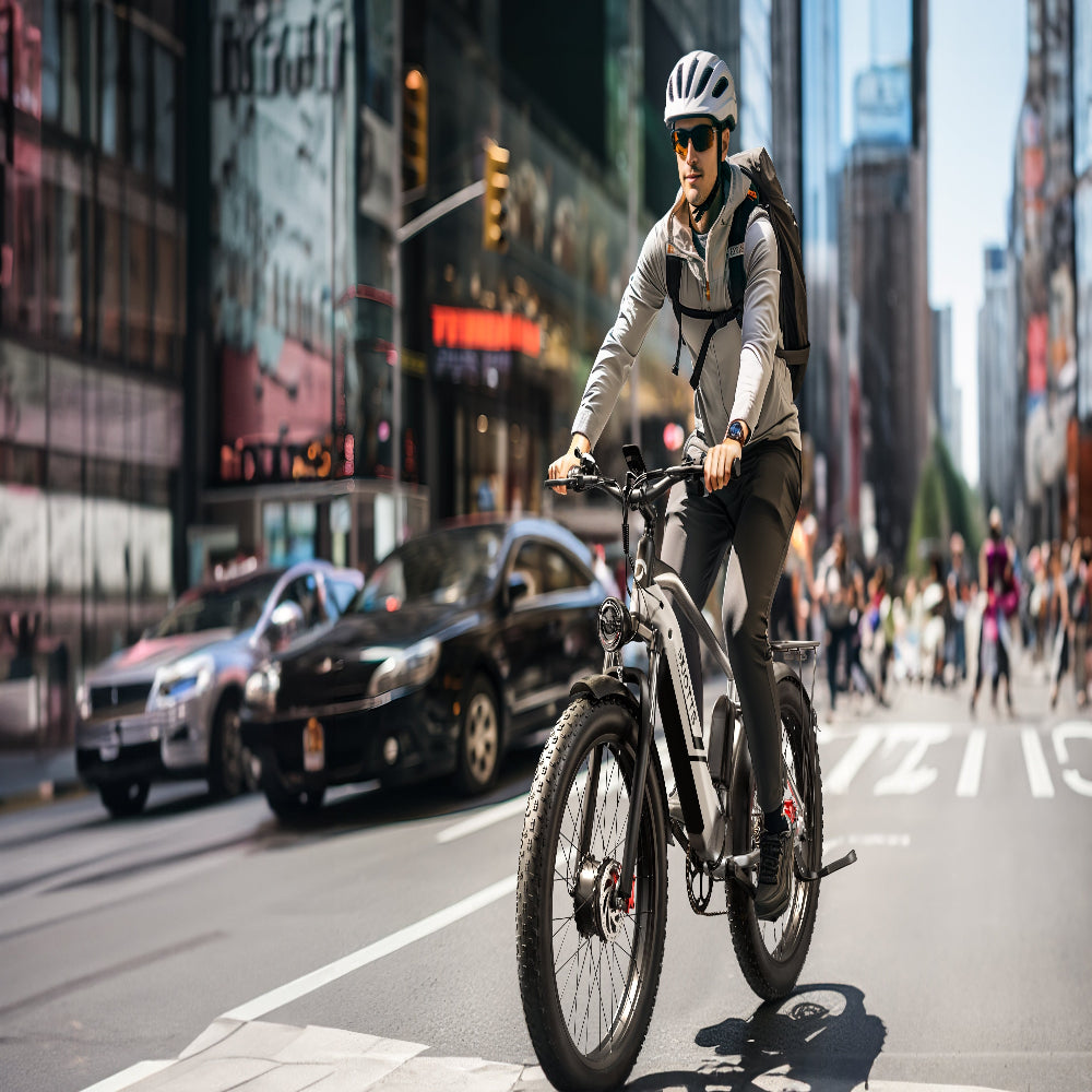 "Dual-motor DUO F26 off-road electric bike designed for ultimate performance, suitable for height 170-200cm"