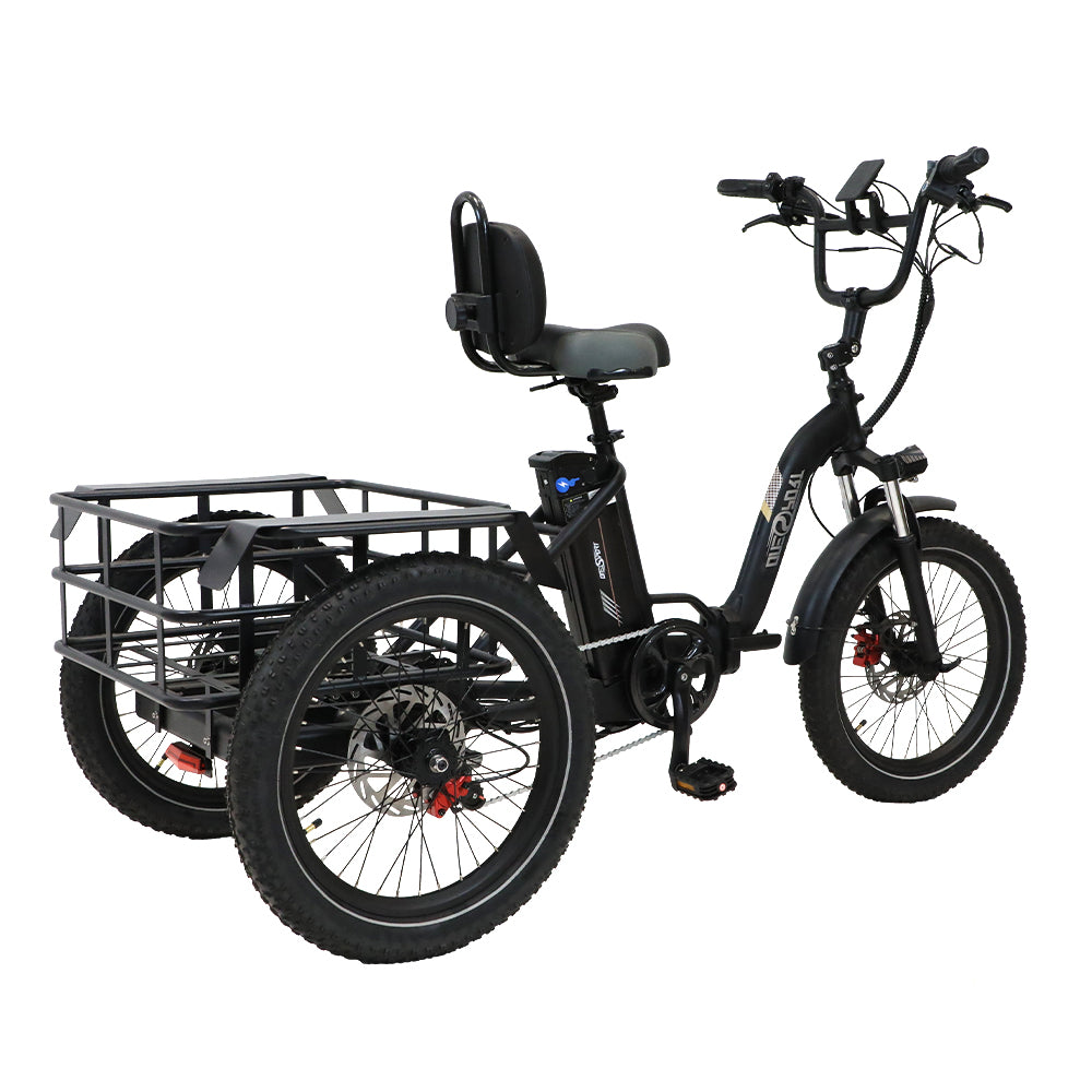 "DUO OT30 Electric Trike featuring a 500W motor and 3-wheel stability for urban commuting"