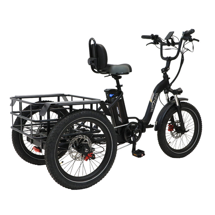 "DUO OT30 Electric Trike featuring a 500W motor and 3-wheel stability for urban commuting"