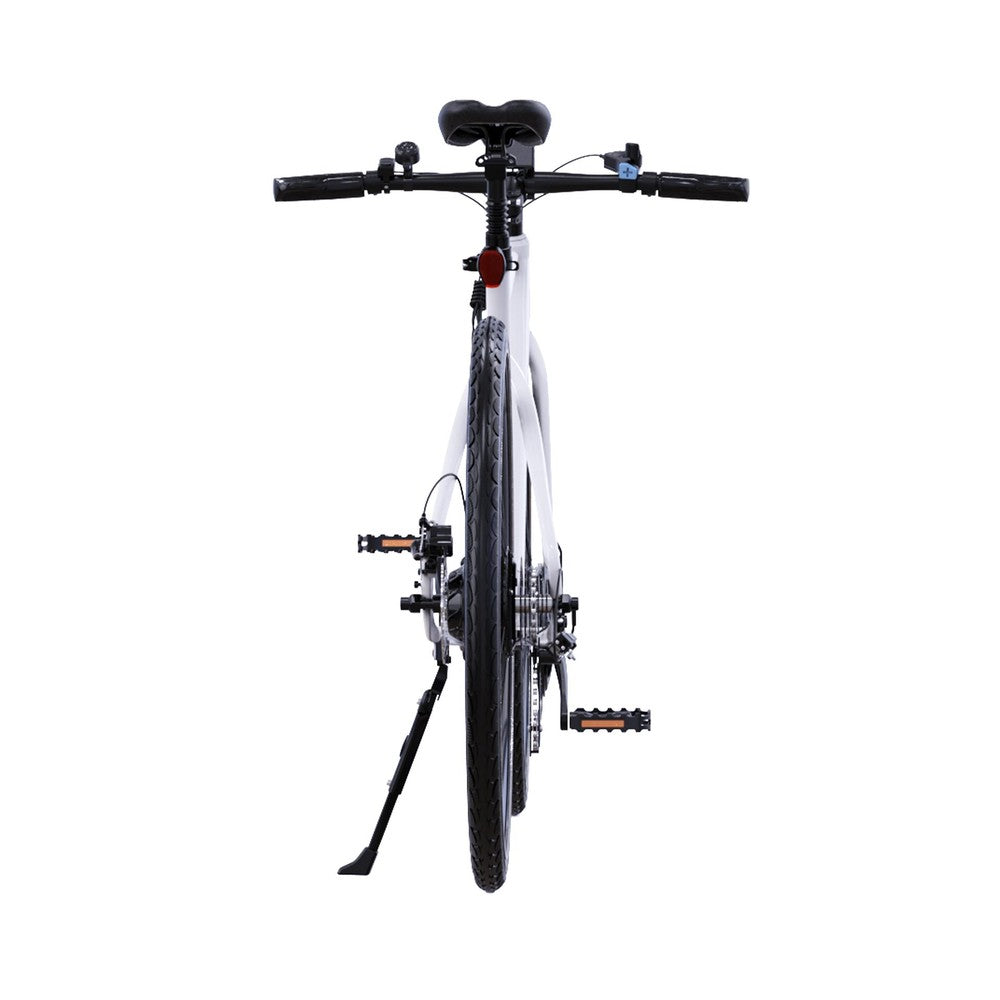 Bicycle on a white background