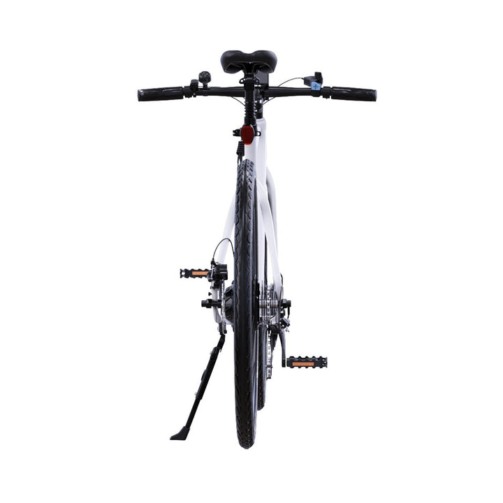 Bicycle on a white background