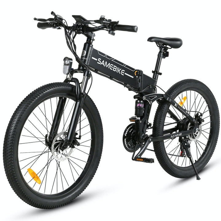"Foldable SAM LO26-II YD Mountain E-Bike with 48V 14AH battery and 900W motor"