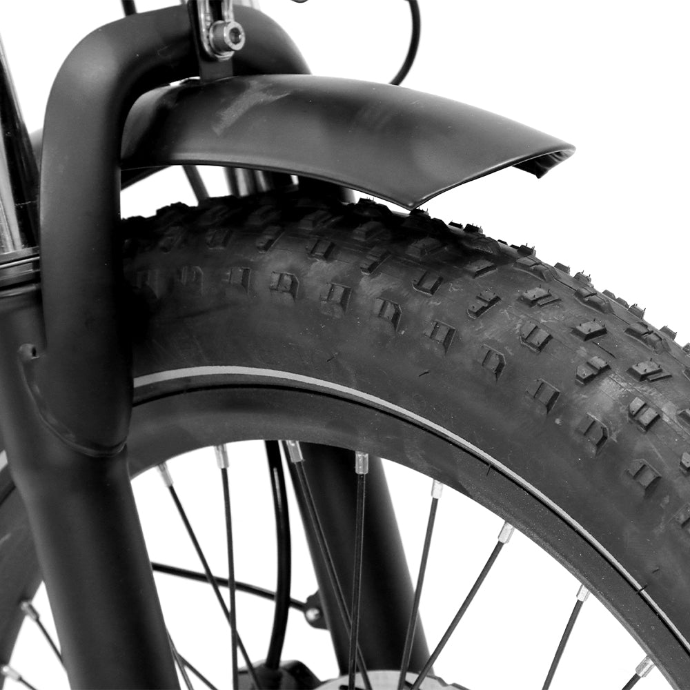 "DUO OT30 Electric Trike with robust 500W motor, 3-wheel stability, and foldable design for urban commuting and cargo transportation."