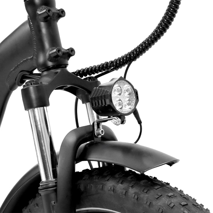 "DUO OT30 Electric Trike with 500W motor, 3-wheel stability and foldable design for urban commuting and cargo transportation."