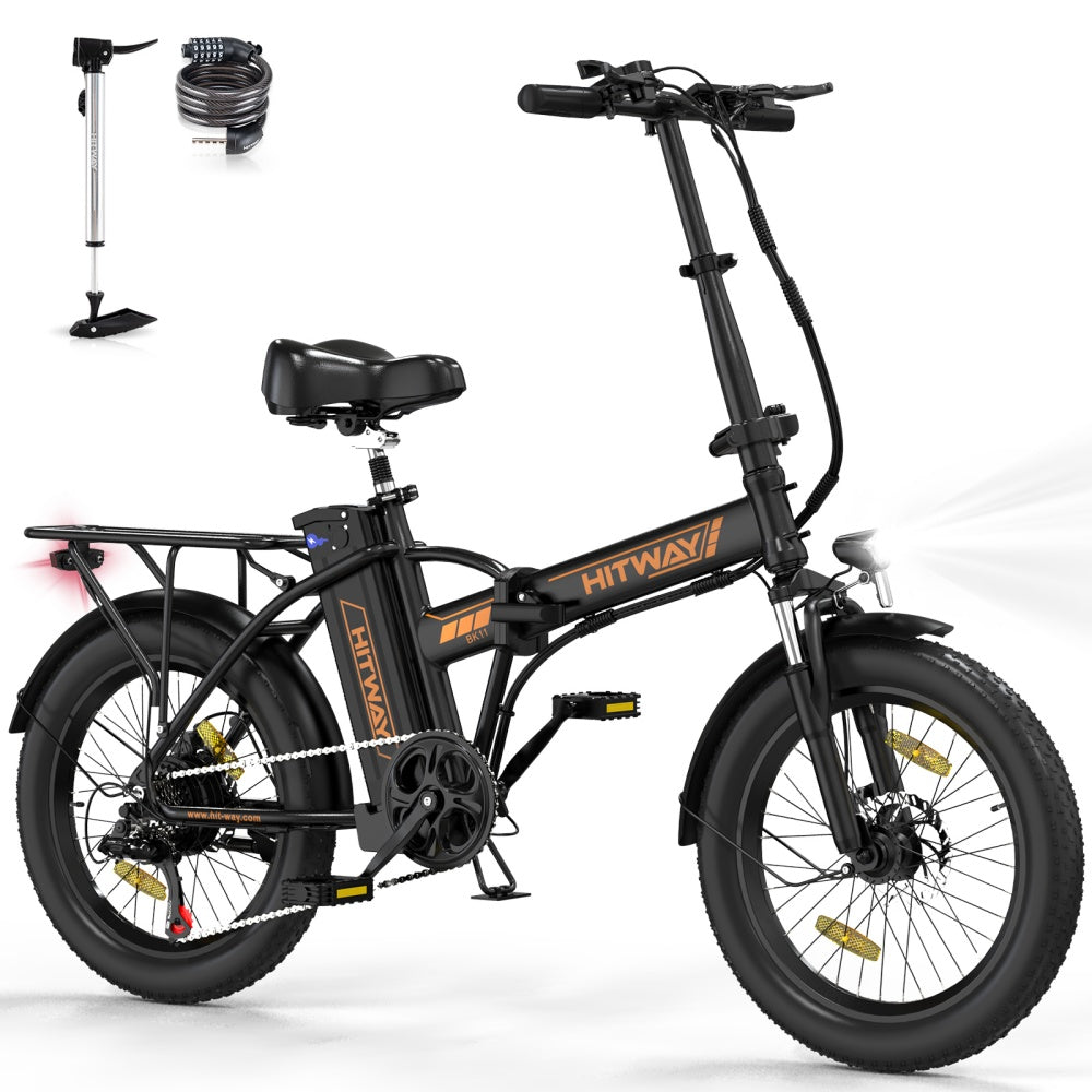 E-bike Hitway BK11 with white background.