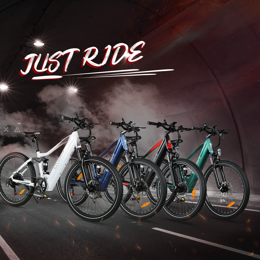 "High-performance SAM XD26-II electric mountain bike with 750W motor and 48V battery"