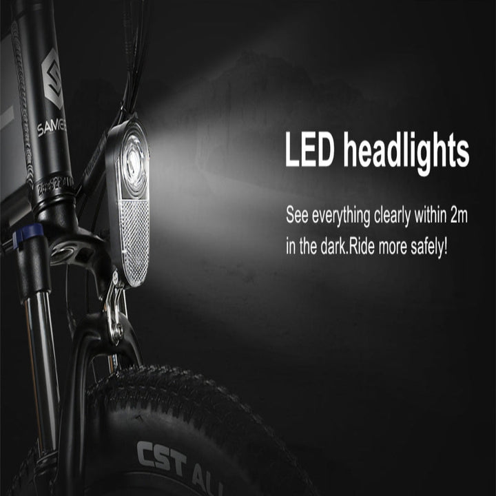 "Foldable SAM LO26-II YD Mountain E-Bike with 900W motor and 48V 14AH battery"